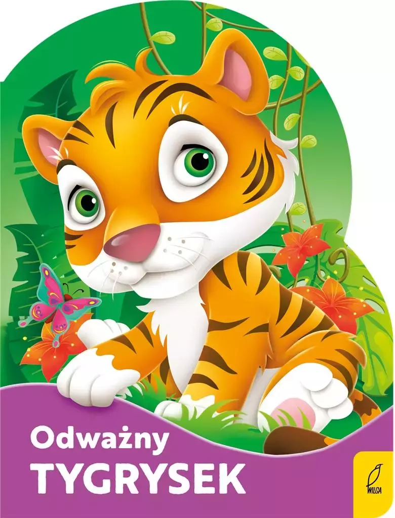 Wykrojnik. Odważny tygrysek - Książki