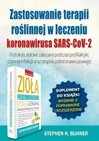 Zastosowanie terapii roślinnej w leczeniu koronawirusa Sars-CoV-2 - Książki