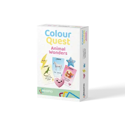 COLOUR QUEST Animal Wonders. Gra językowa - Gry