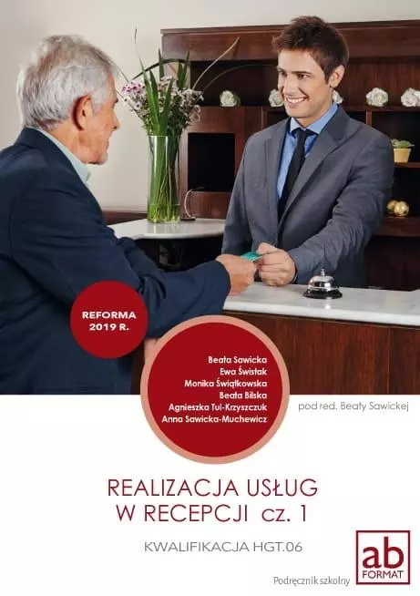 Realizacja usług w recepcji cz.1 - Książki
