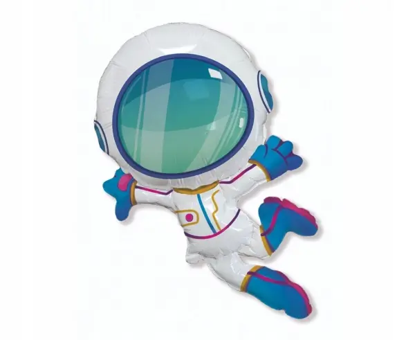 Balon Foliowy Astronauta Kosmonauta Kosmos 35cm - Papiernicze i szkolne