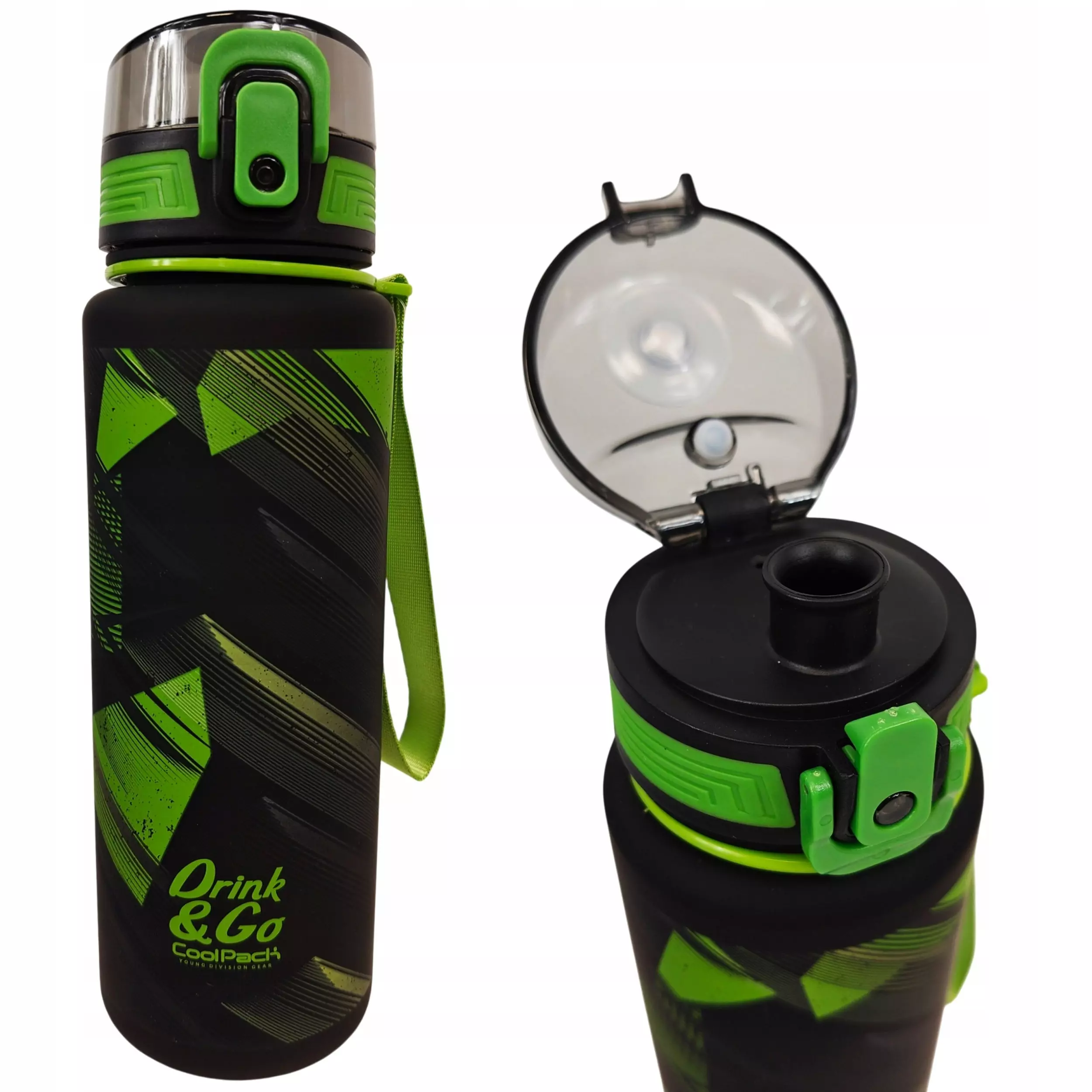 Bidon Coolpack brisk 600 ml Green mirror - Papiernicze i szkolne