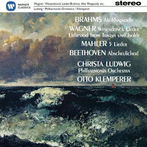 Brahms: Alt-Rhapsodie/ Wagner: Wesendonck-Lieder / Mahler: 5 Lieder. CD - Muzyka