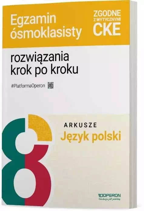 Język polski SP 8 Arkusze Egzamin ósmoklasisty - Książki