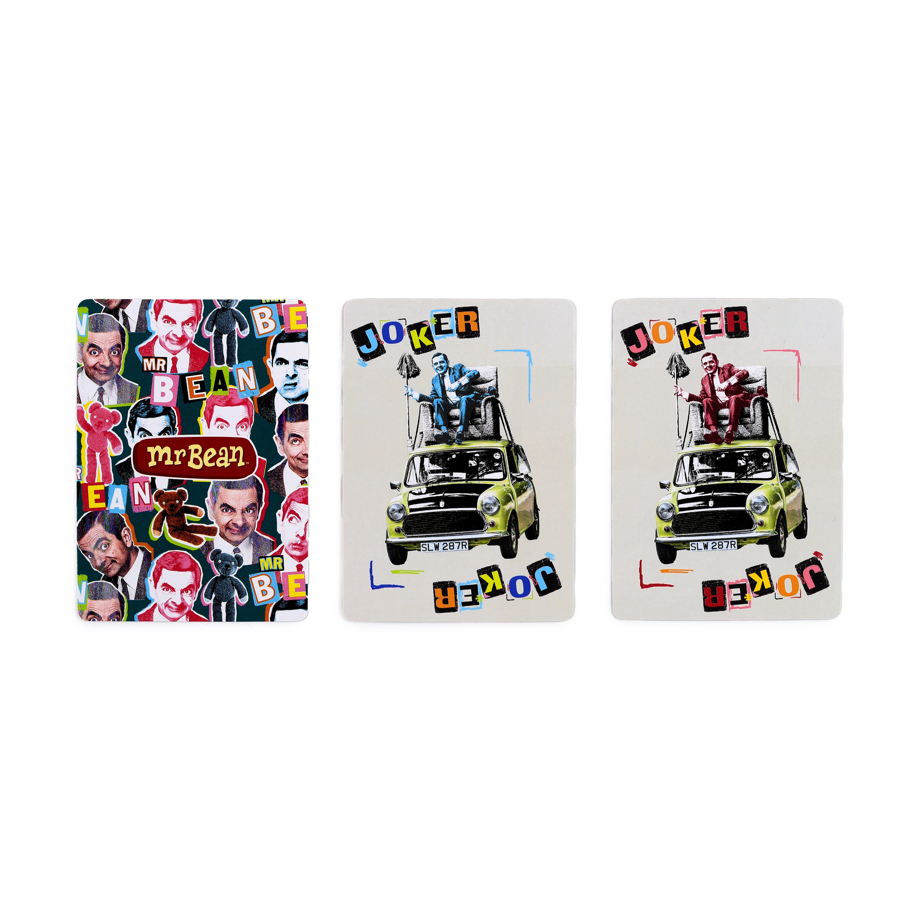 Standardowa talia kart do gry - Mr Bean & Teddy - Zabawki