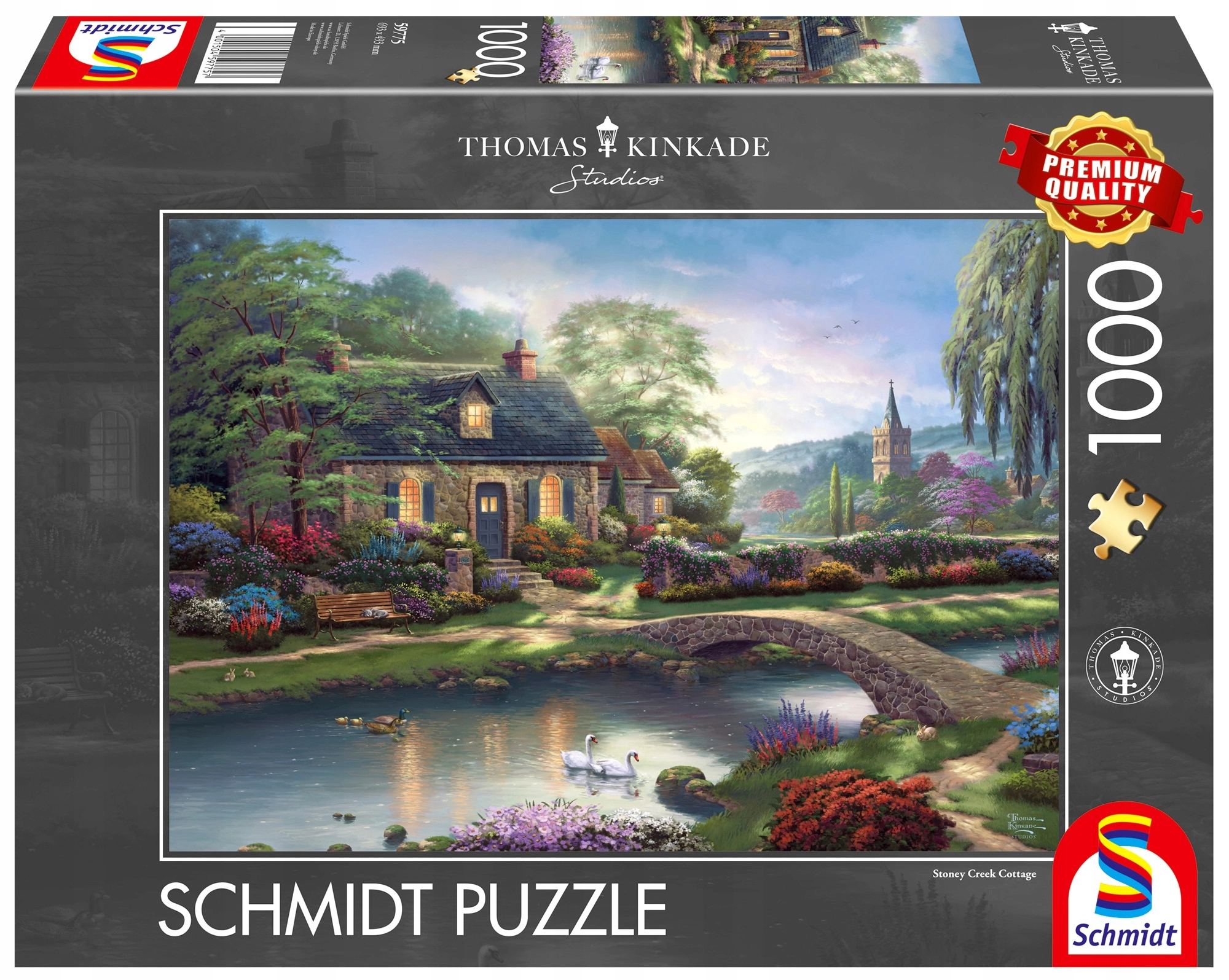 Puzzle Schmidt Spiele Schmidt 1000 elementów Schmidt Spiele - Puzzle PQ Puzzle 1000 el. THOMAS KINKA - Puzzle