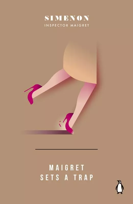Maigret Sets a Trap wer. angielska - Książki