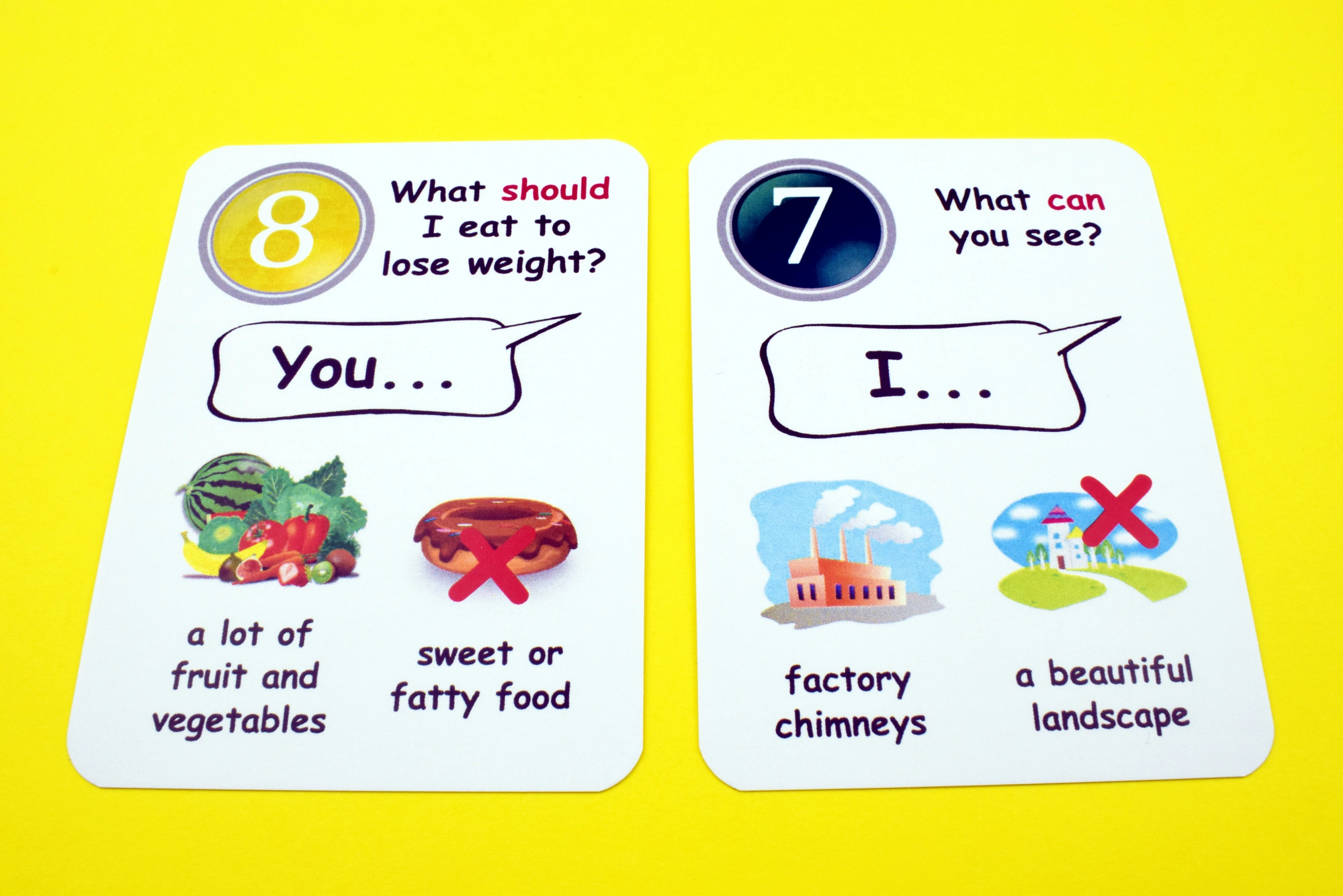 Fun Card English. Modal Verbs - Gry