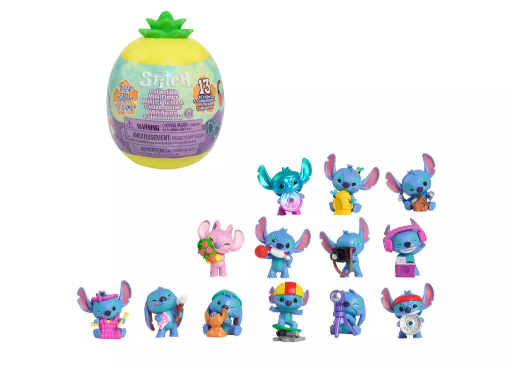 JUP STITCH MINI FIGURKI KAPSUŁA ASST - Zabawki