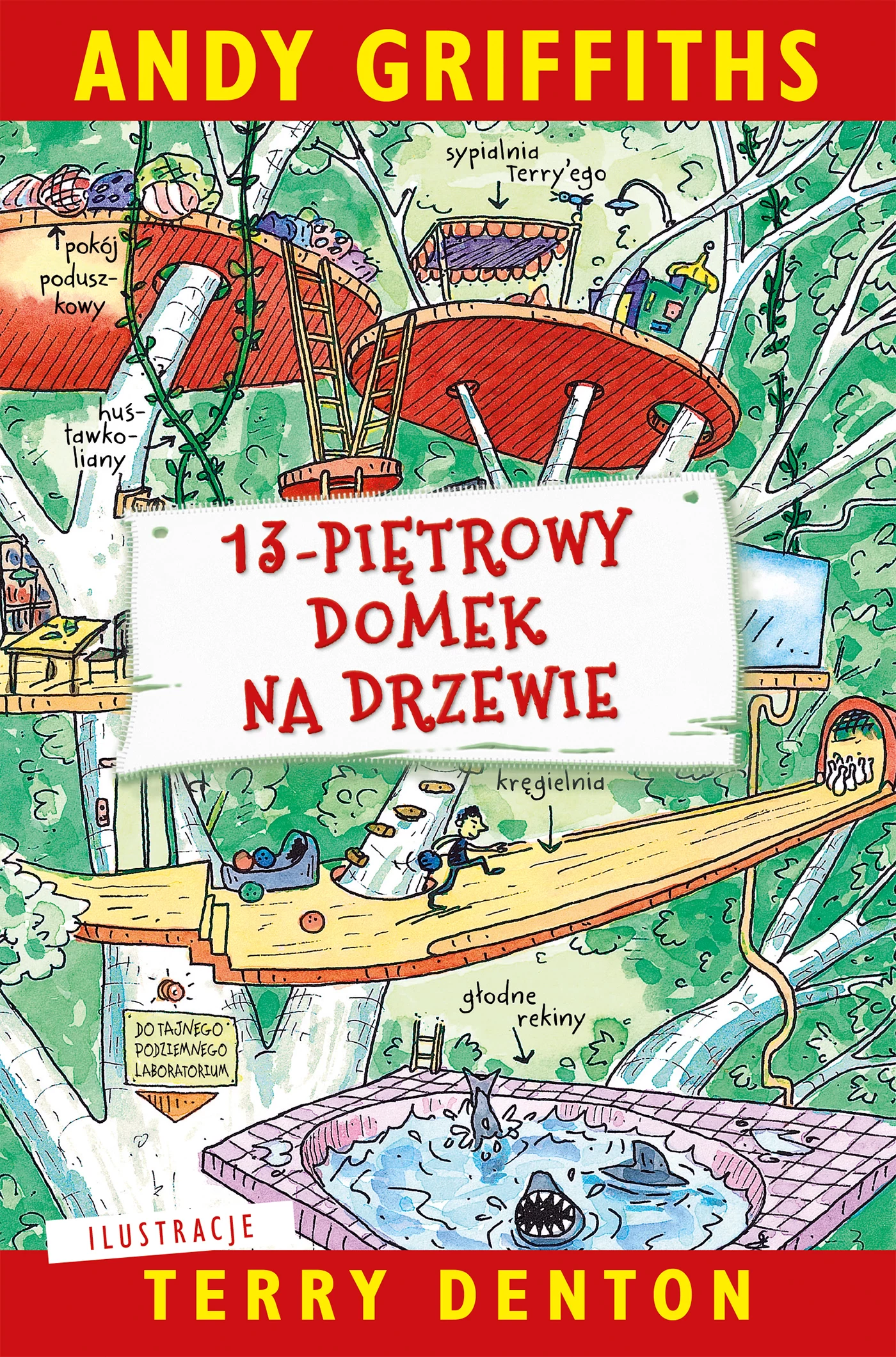 13-piętrowy domek na drzewie - Książki
