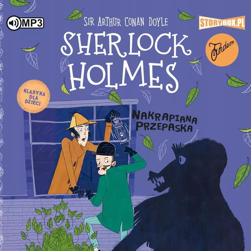 Klasyka dla dzieci. Sherlock Holmes. Tom 4. Nakrapiana przepaska. Audiobook - Audiobooki