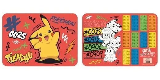 Podkład dwustronny laminowany Pokemon - Papiernicze i szkolne