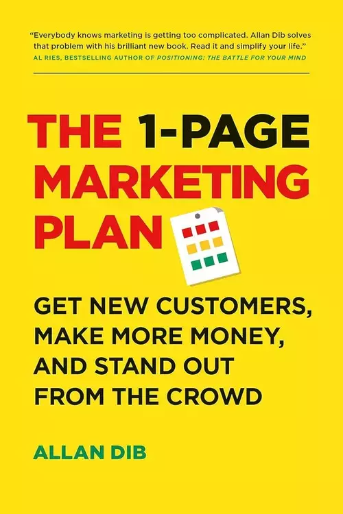 1-Page Marketing Plan - Książki