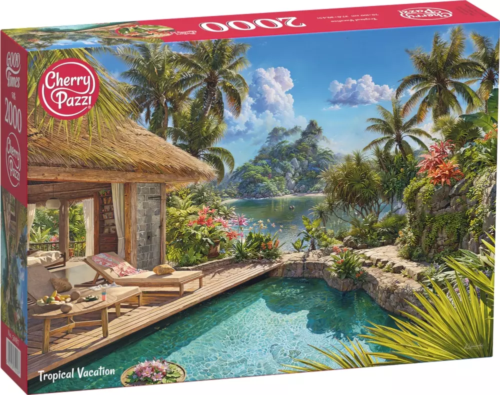 Puzzle 2000 elementów. Tropikalne wakacje 50187 - Puzzle