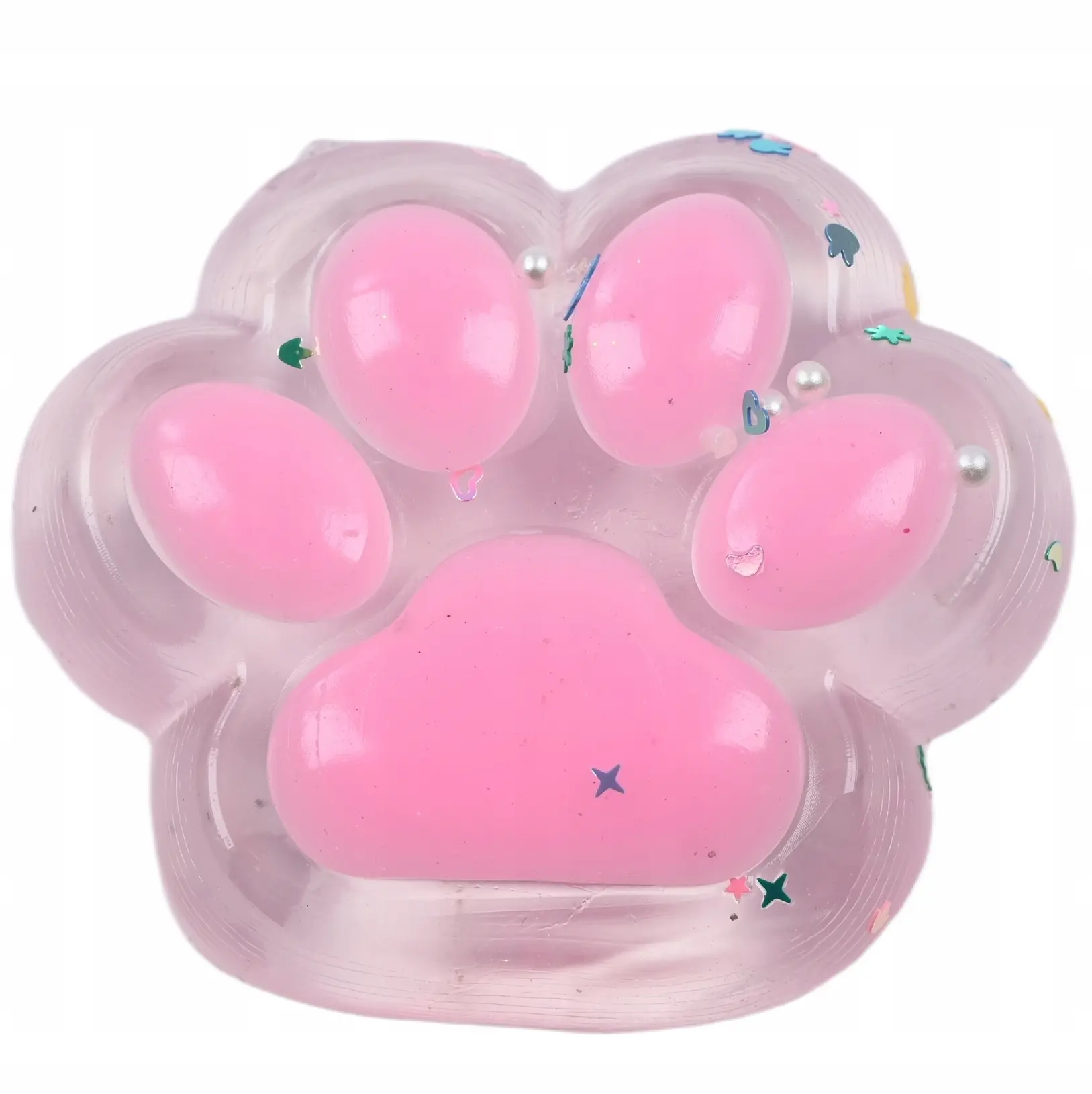 GNIOTEK ŁAPKA KOTA PSA GNIOTKI ANTYSTRESOWE DLA DZIECI SENSORYCZNE SQUISHY - Zabawki