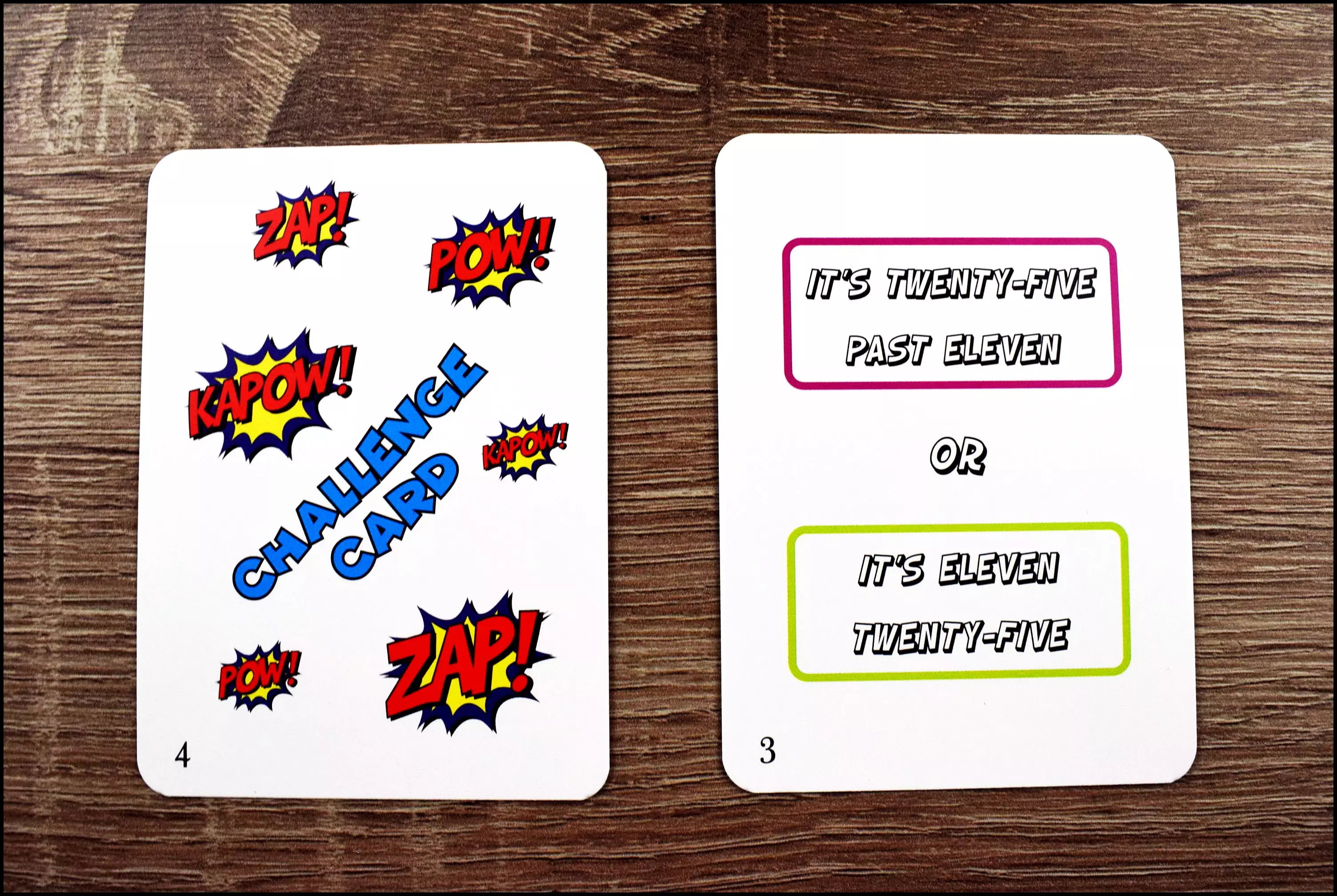 Fun Card English. Telling the Time - Gry