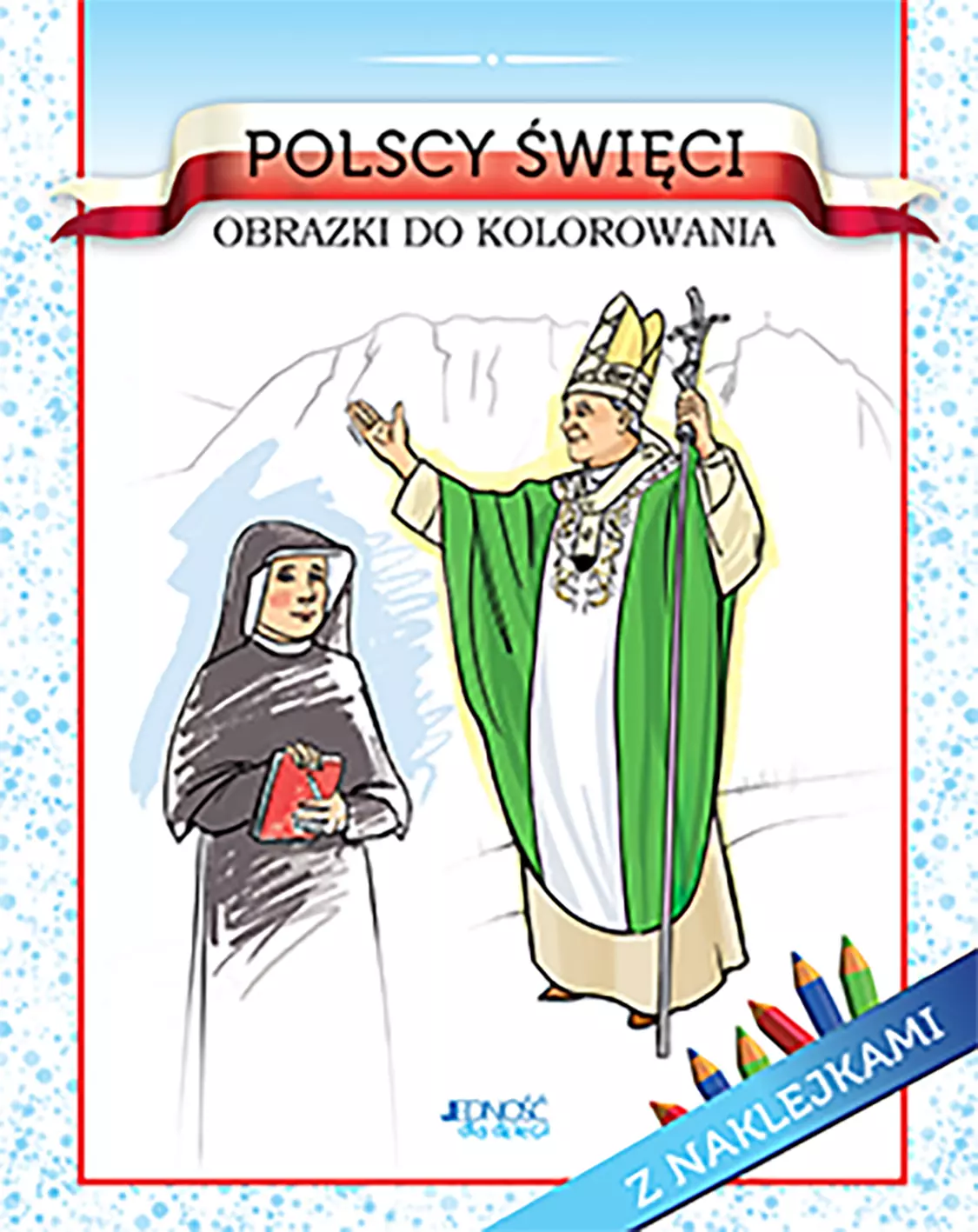POLSCY ŚWIĘCI OBRAZKI DO KOLOROWANIA - Książki