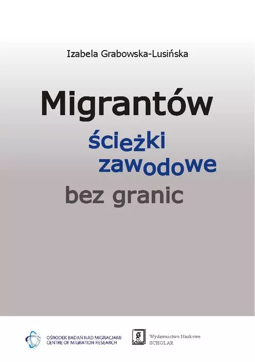 Migrantów ścieżki zawodowe bez granic - Książki