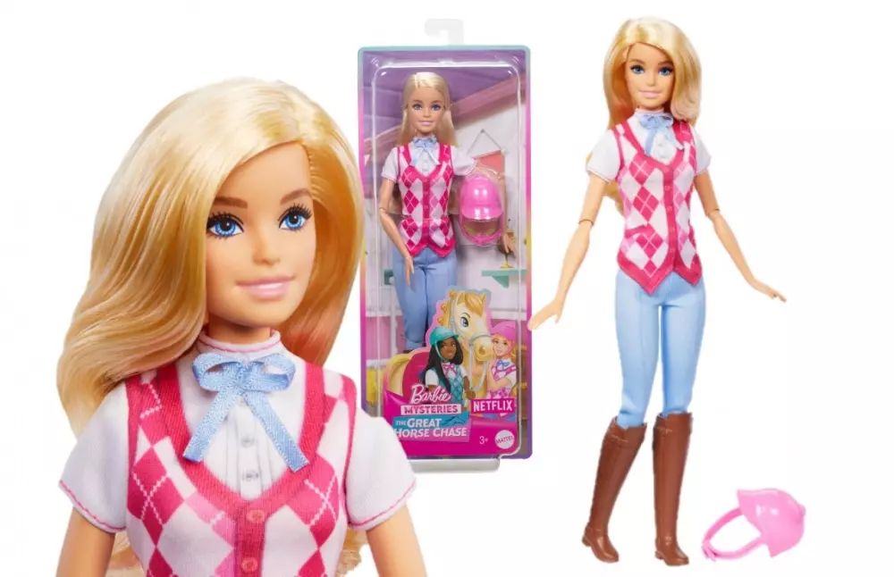 Barbie. HXJ38 Dżokejka Malibu - Zabawki