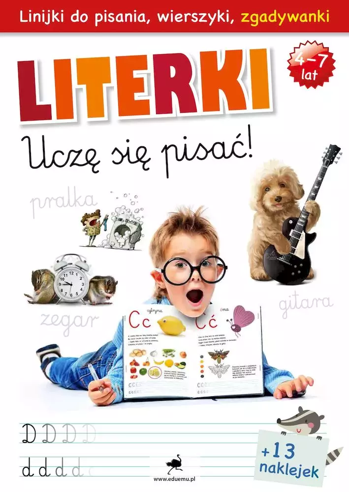 Literki. Uczę się pisać! - Książki