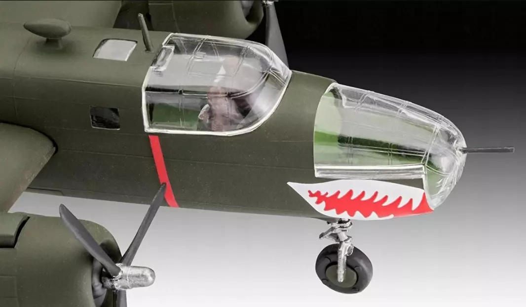 Model do sklejania. B-25 Mitchell, 1:72 - Zabawki