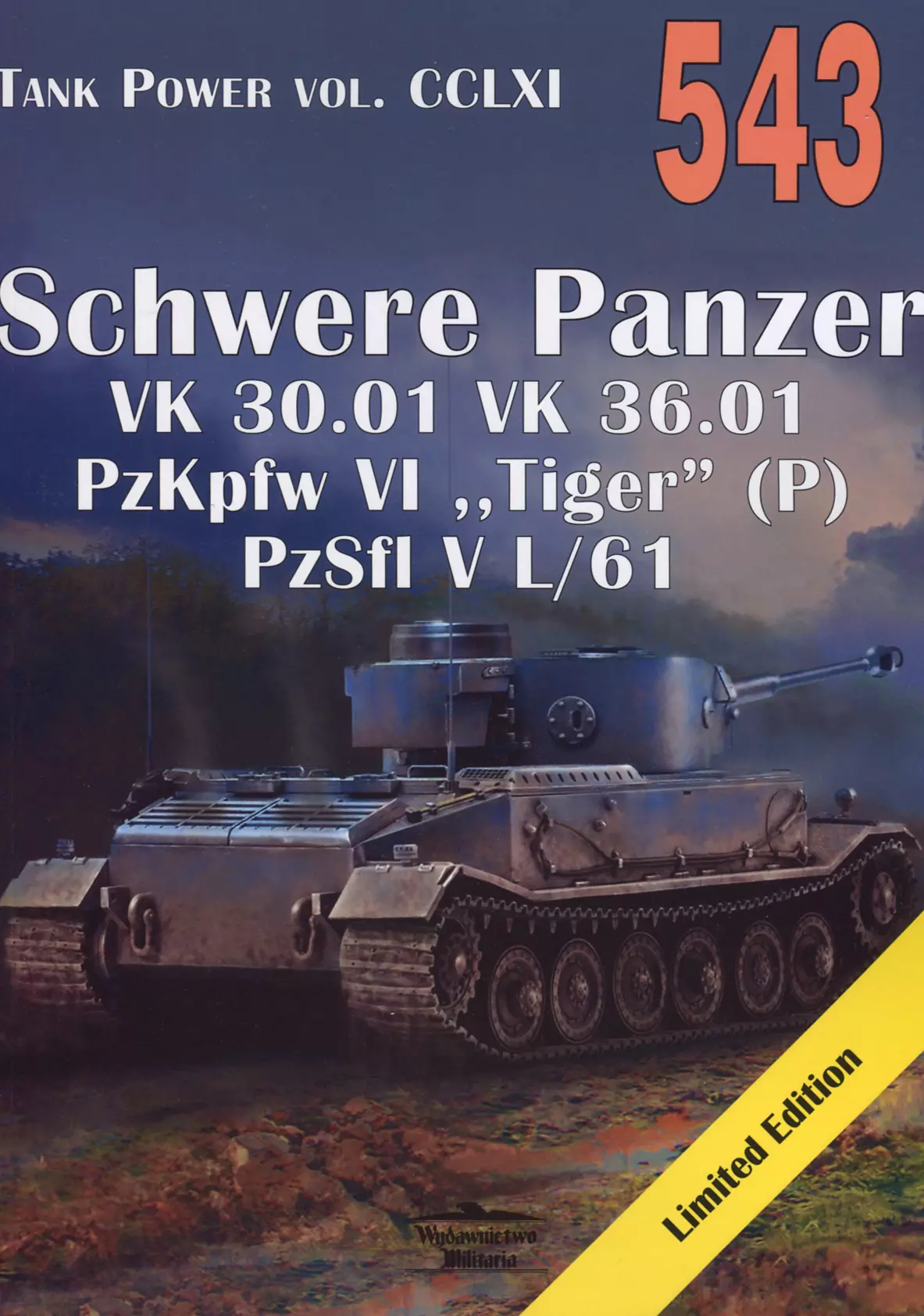 NR 543 SCHWERE PANZER - Książki
