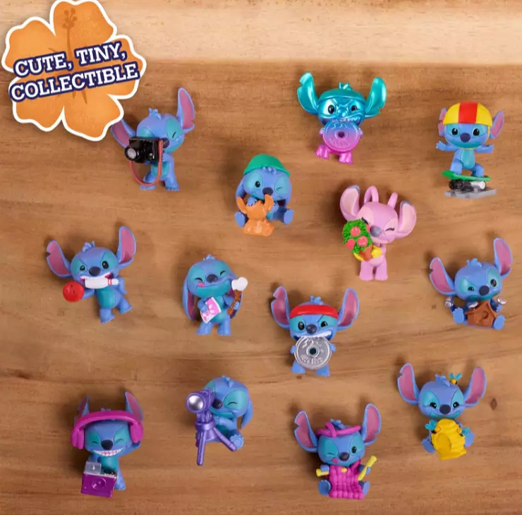 JUP STITCH MINI FIGURKI KAPSUŁA ASST - Zabawki