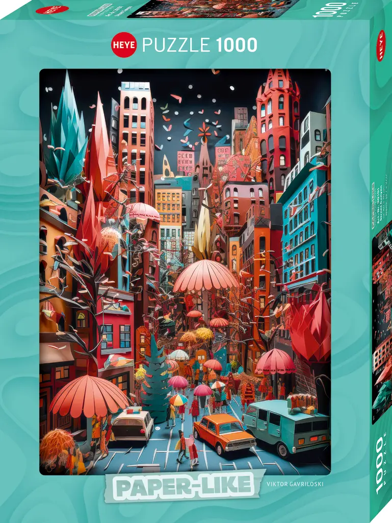 Puzzle 1000 elementów. Uliczny kanion. Victor Gavrilovski - Puzzle