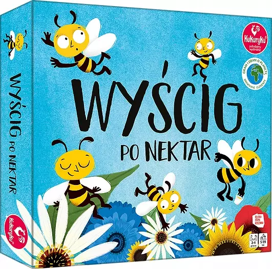 Kukuryku Gra Wyścig po nektar - Gry