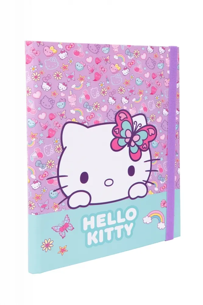 Coolpack, Teczka przestrzenna tekturowa A4 z gumk?  Hello Kitty - Pink 1 (15307PTR) - Papiernicze i szkolne