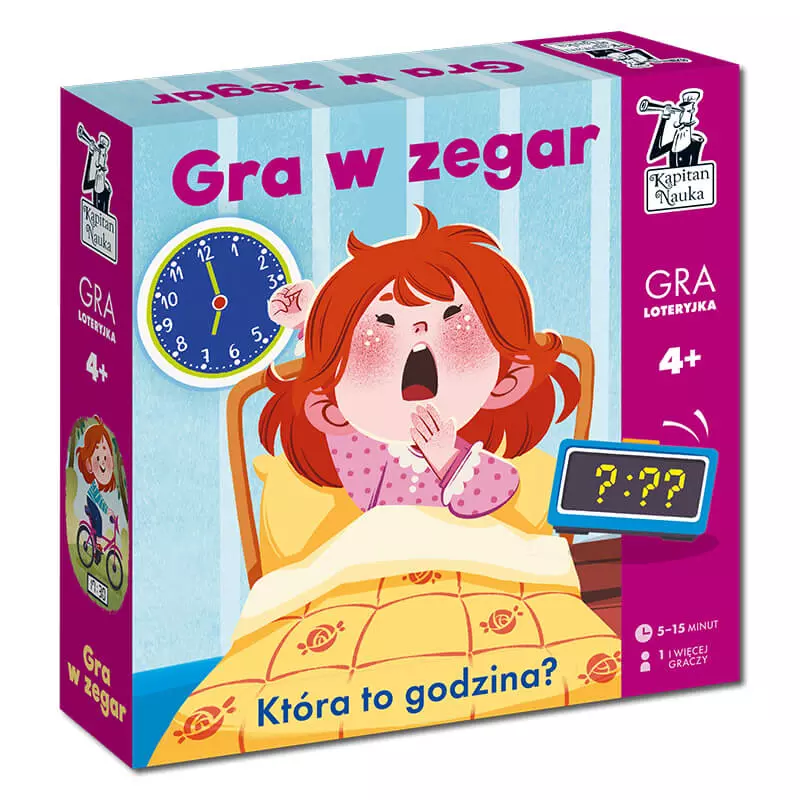 Tik Tak. Zegar. Gra edukacyjna - Gry