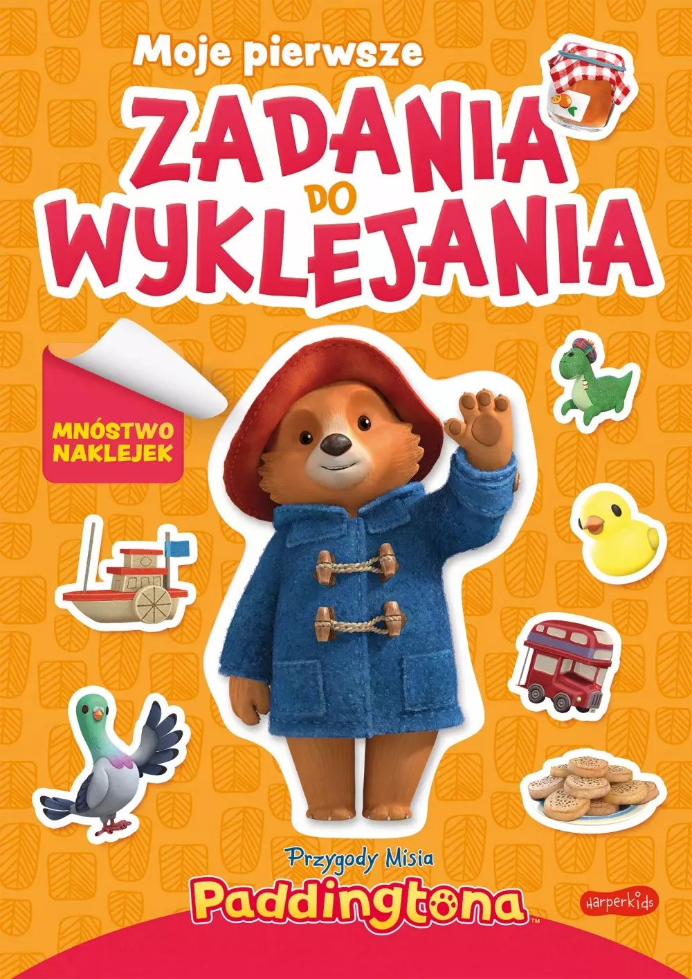 Przygody Misia Paddingtona. Moje pierwsze zadania do wyklejania - Książki