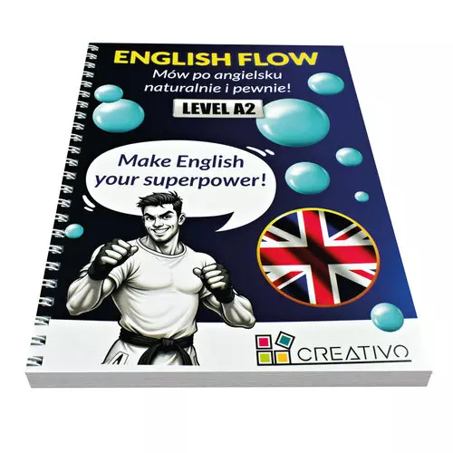 ENGLISH FLOW - Mów po angielsku naturalnie i pewnie! LEVEL A2 - Książki