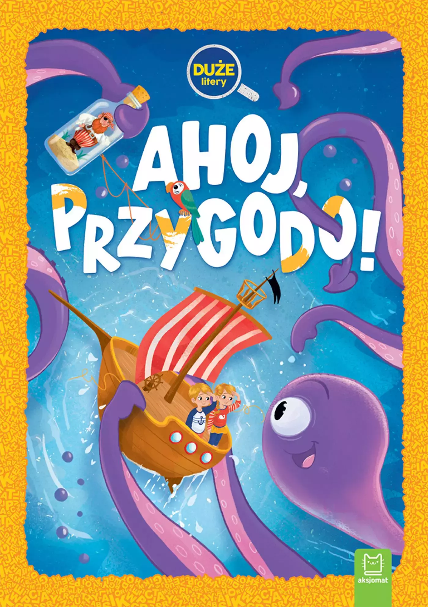 Ahoj, przygodo! Duże litery. Oprawa twarda - Książki