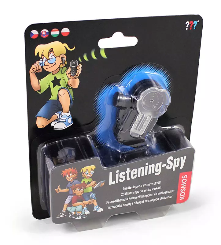 Trzej detektywi, zestaw do podsłuchu Listening-Spy - Zabawki