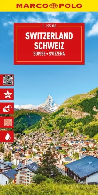 Switzerland Marco Polo Map - Książki