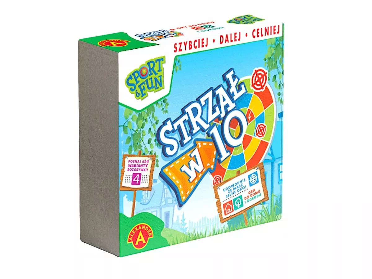 Rodzinna gra zręcznościowa - Strzał w 10 32185 - Zabawki