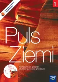 Puls ziemi Geografia Gimnazjum kl. 1 podręcznik + CD NE - Książki
