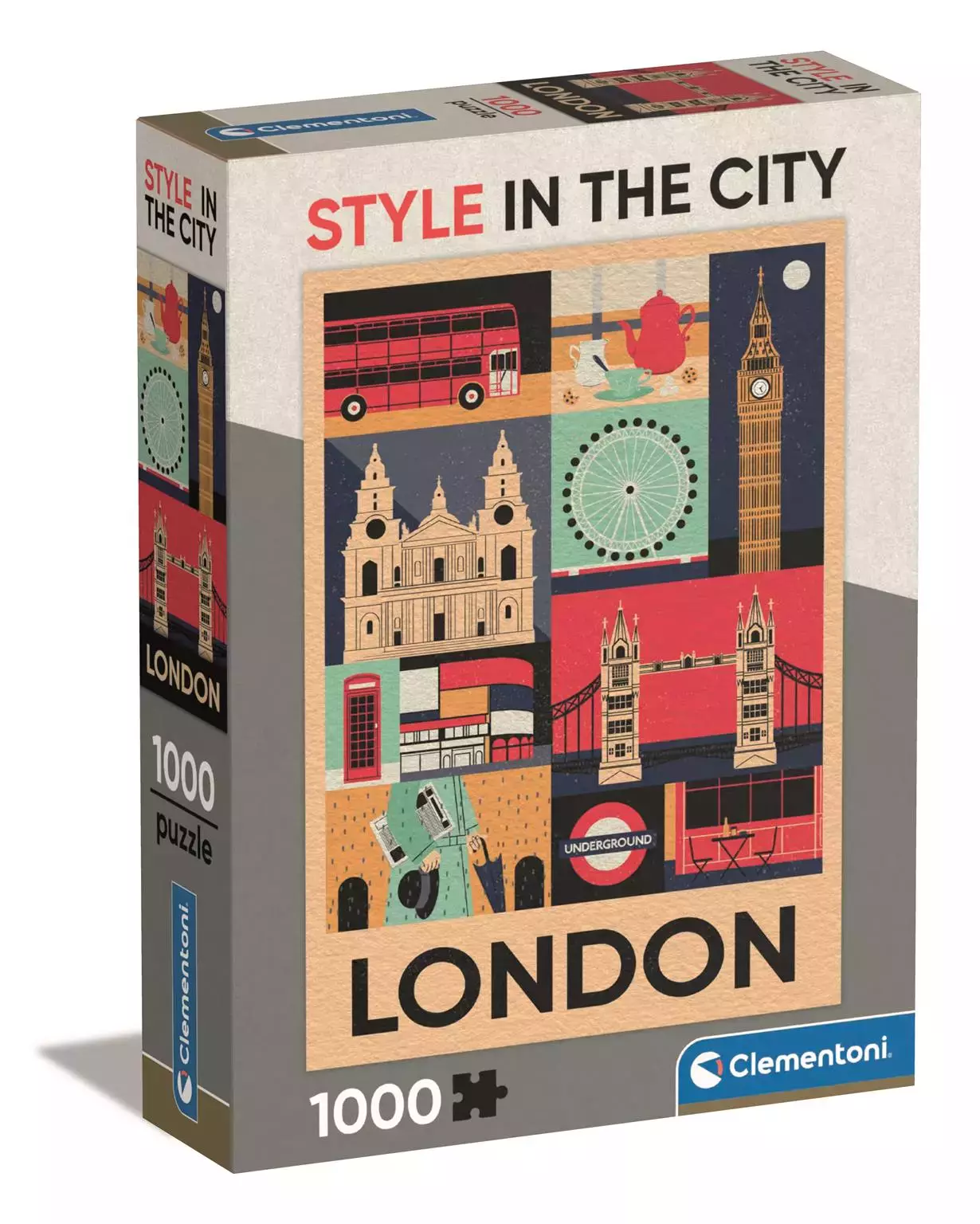 Puzzle 1000 Compact London - Puzzle