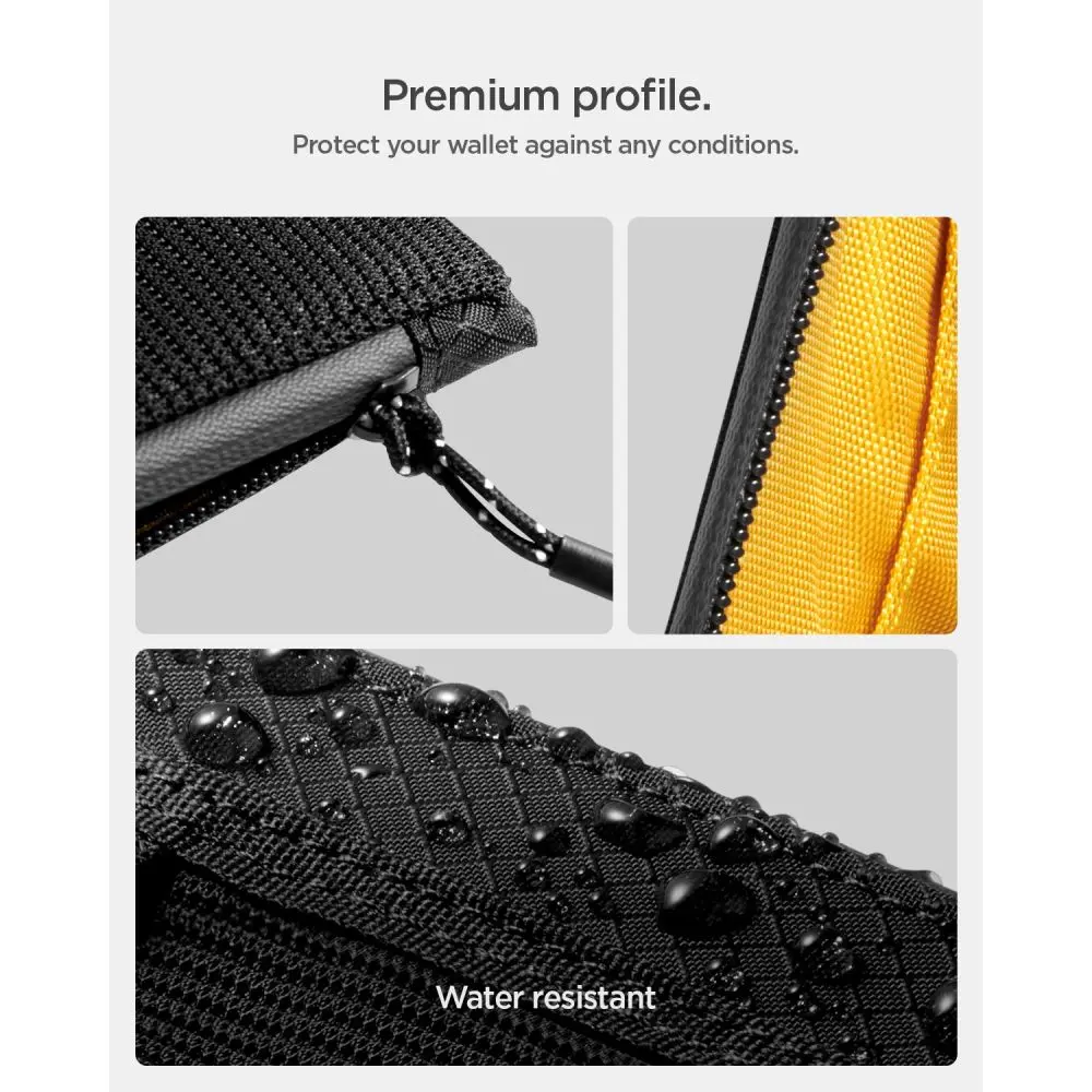 Spigen LF300 Soft RFID Card Holder Black - Papiernicze i szkolne