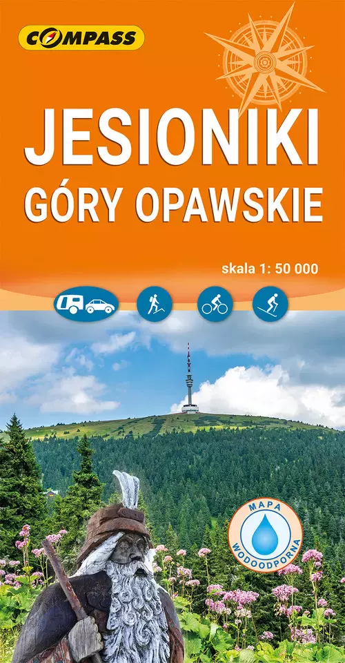 Jesioniki, Góry Opawskie 1:50 000 - Książki
