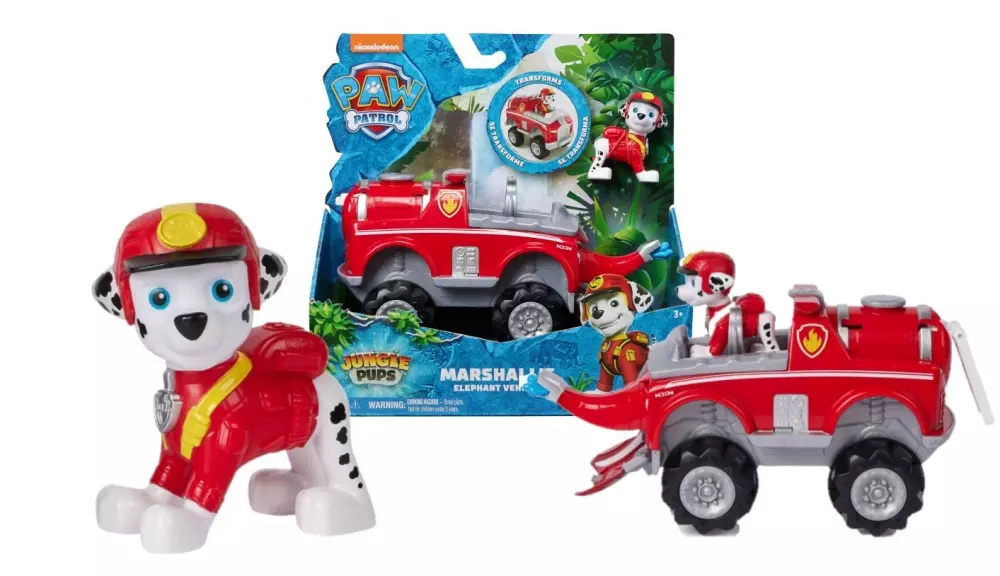 Paw Patrol Dzungla Pojazd Marshall 6067759 Wb2 - Zabawki