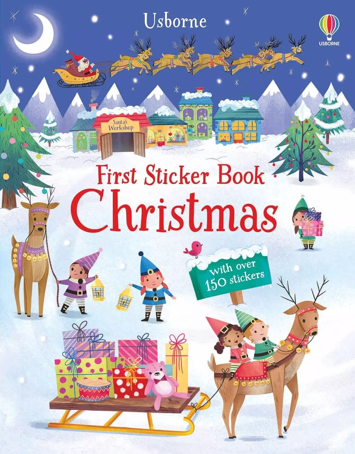 First Sticker Book Christmas. A Christmas Sticker Book for Children - Książki
