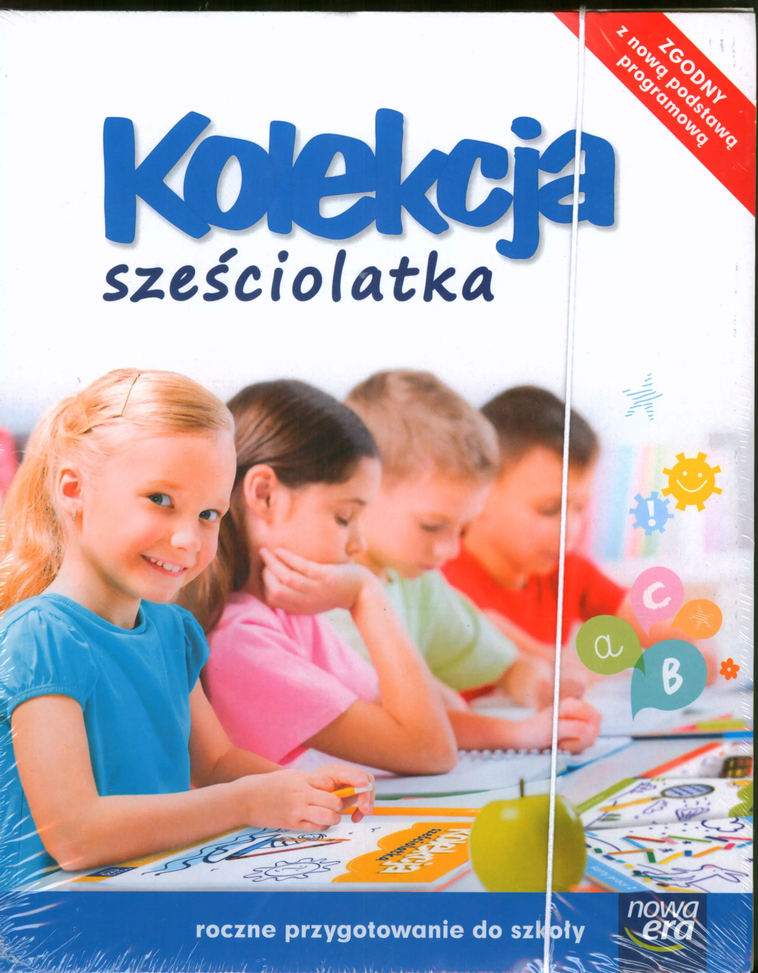 Kolekcja sześciolatka. Roczne przygotowanie do szkoły. Zestaw dla dziecka - Książki