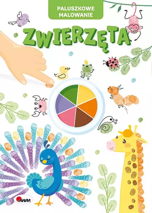 Paluszkowe malowanie. Zwierzęta - Książki