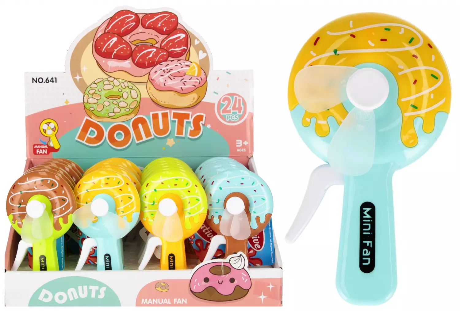 Wiatraczek Donat 14cm Mix Mega Creative 553201 - Zabawki