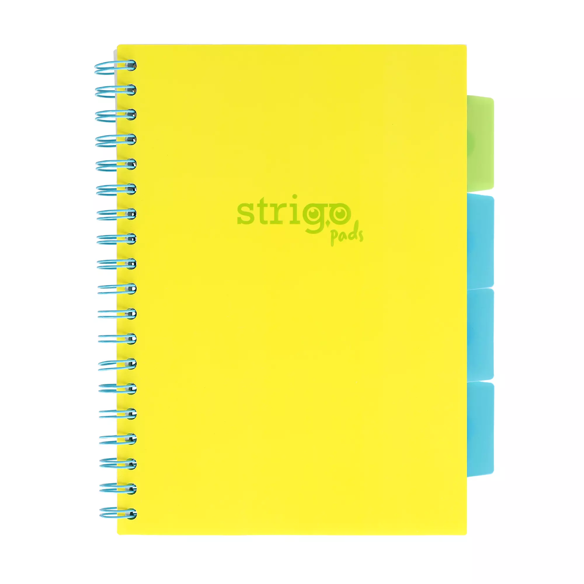 Kołozeszyt Strigo B5 Project Book Neon żółty linia - Papiernicze