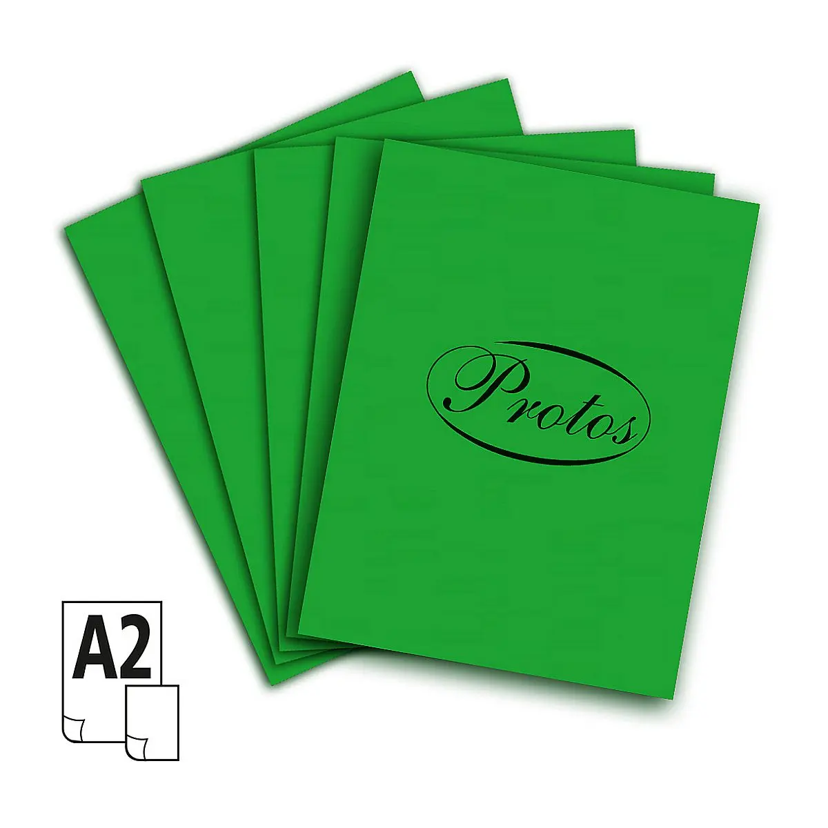 Brystol A1, zielony - Papiernicze i szkolne