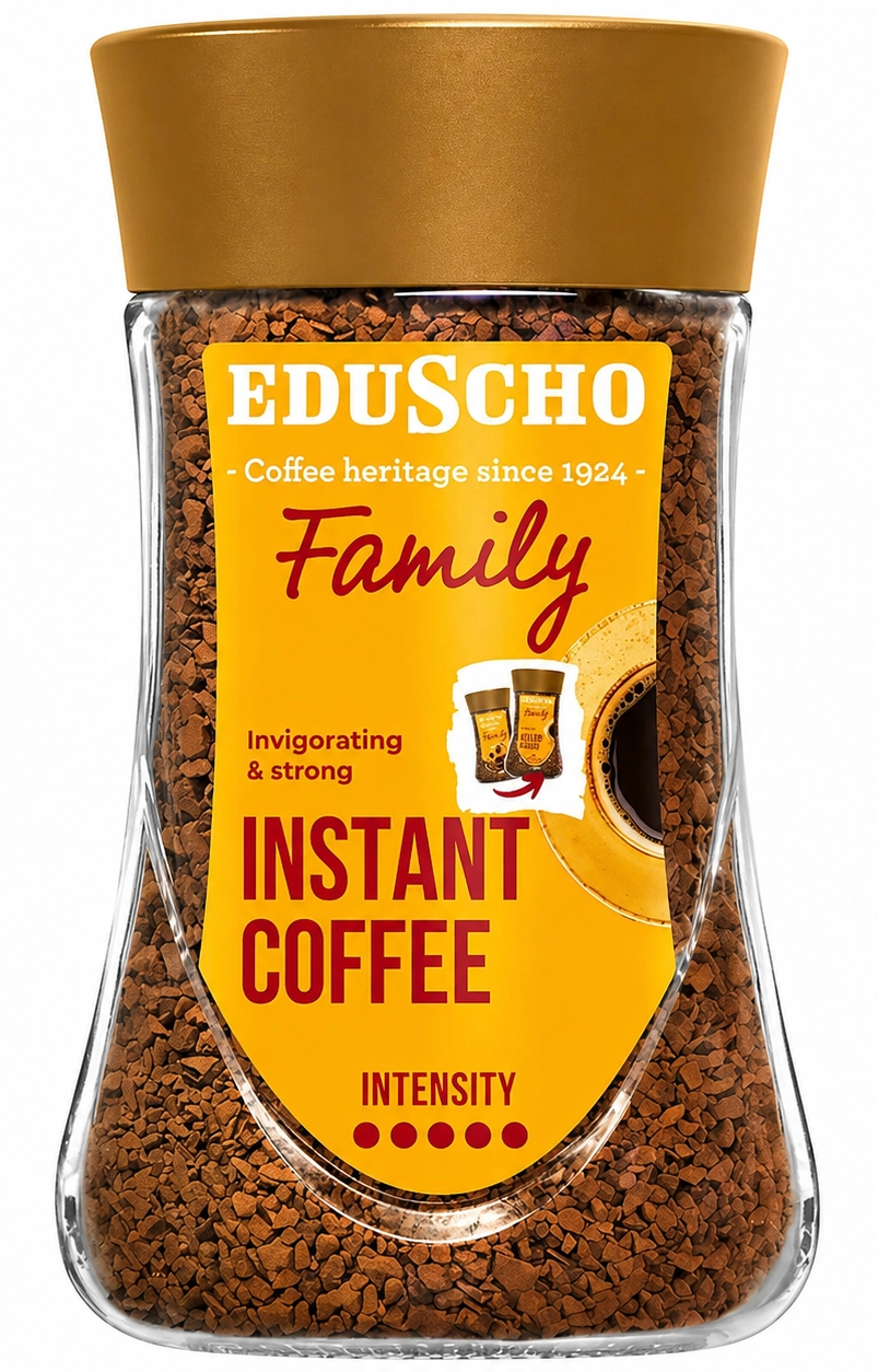 Kawa rozpuszczalna Eduscho Family, 200 g - Kawa i herbata