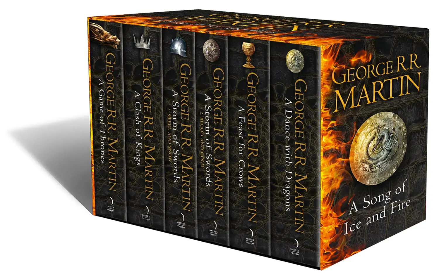 A Game of Thrones. The Story Continues. The Complete Boxset of All 6 Books - Książki